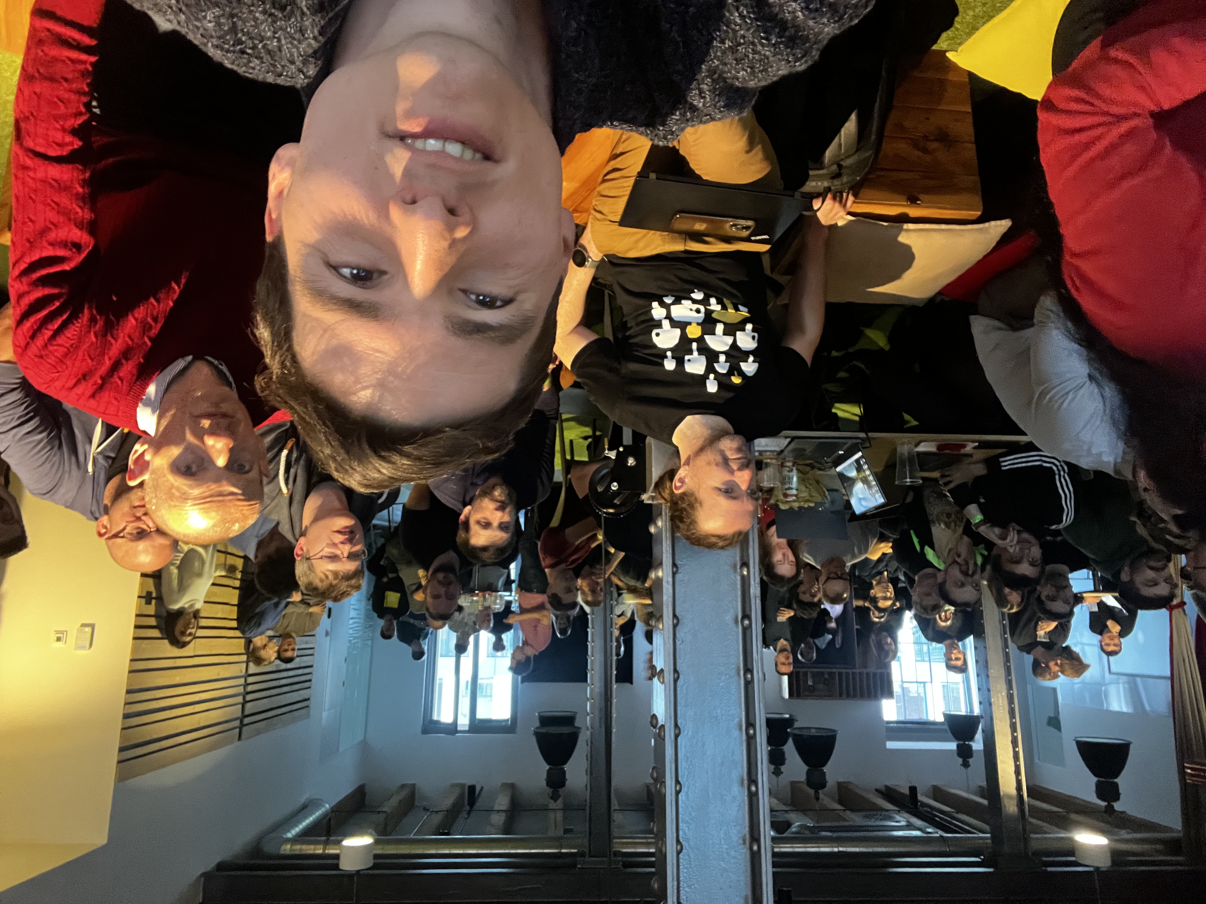 Patrik at meetup
